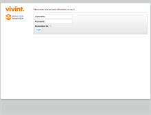 Tablet Screenshot of mtm.vivint.com